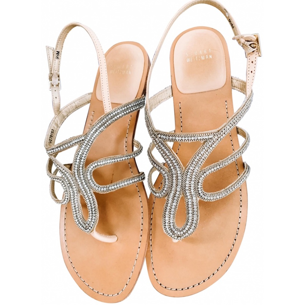 Stuart Weitzman sandals.